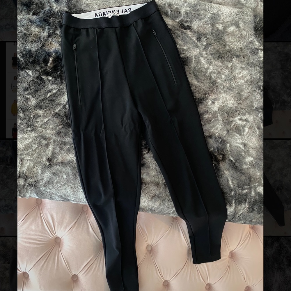 Authentic Balenciaga Logo Jogger Pants